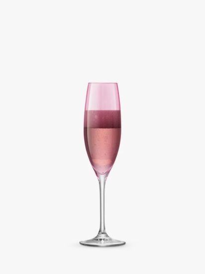 Champagne Flutes, Set of 4, 225ml, Assorted